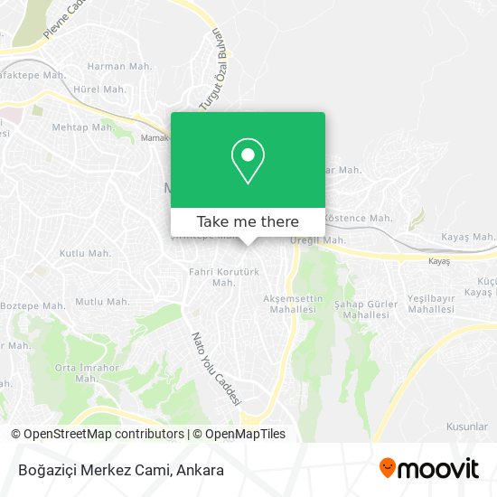 Boğaziçi Merkez Cami map