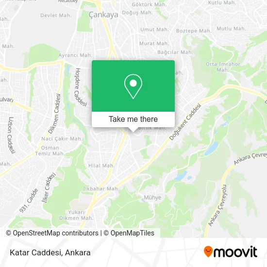 Katar Caddesi map