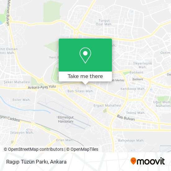Ragıp Tüzün Parkı map