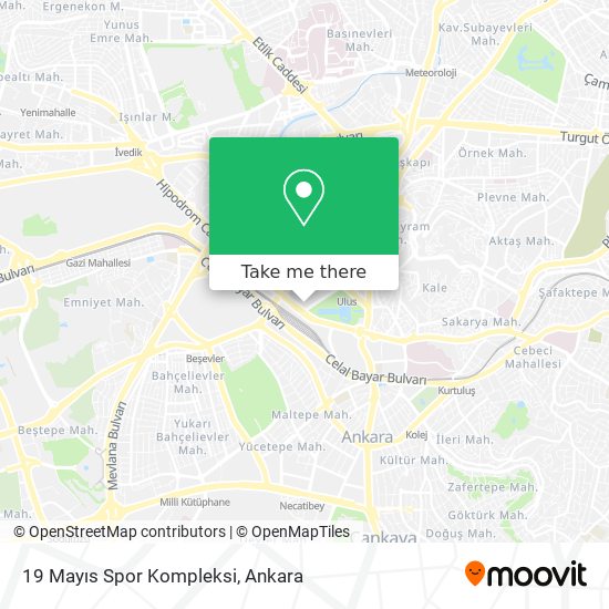 19 Mayıs Spor Kompleksi map