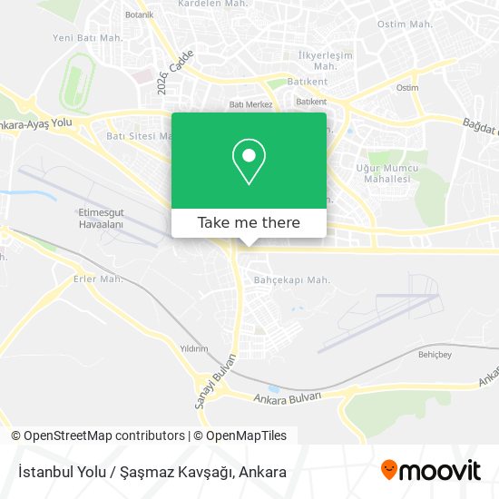 İstanbul Yolu / Şaşmaz Kavşağı map