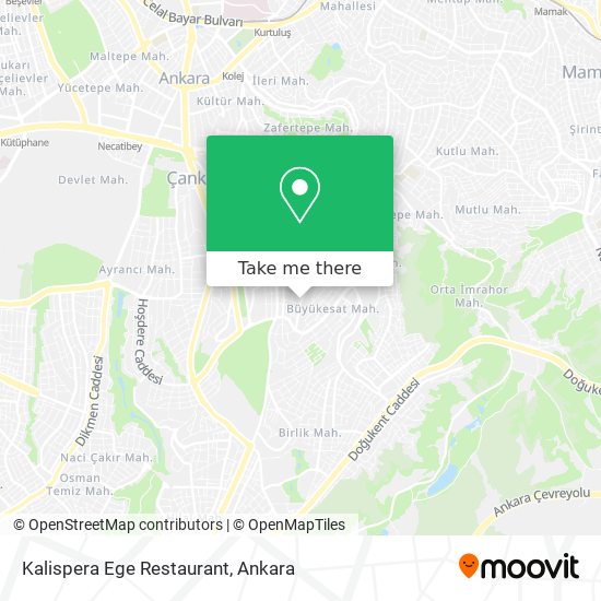 Kalispera Ege Restaurant map