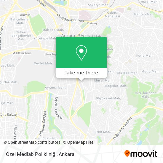 Özel Medlab Polikliniği map