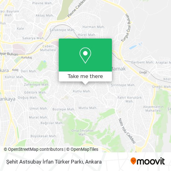 Şehit Astsubay İrfan Türker Parkı map