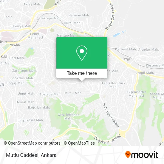Mutlu Caddesi map