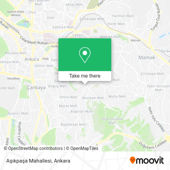 Aşıkpaşa Mahallesi map