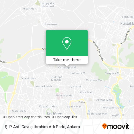 Ş. P. Ast. Çavuş İbrahim Atlı Parkı map