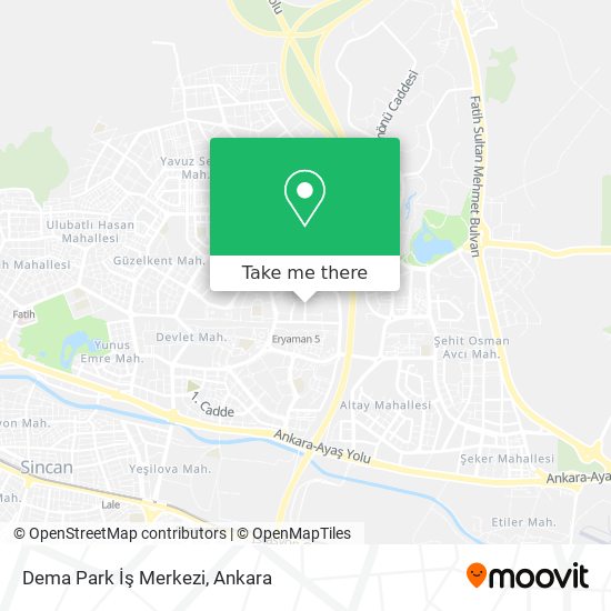 Dema Park İş Merkezi map