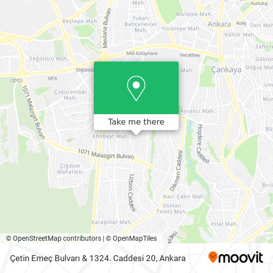 Çetin Emeç Bulvarı & 1324. Caddesi 20 map
