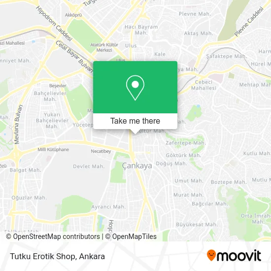 Tutku Erotik Shop map