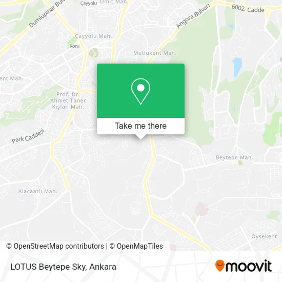 LOTUS Beytepe Sky map