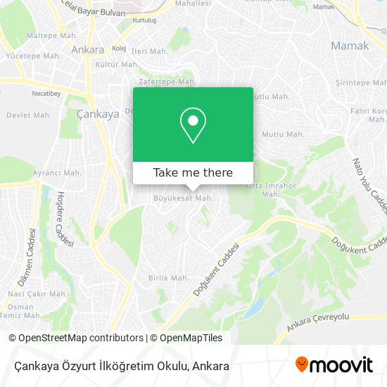 Çankaya Özyurt İlköğretim Okulu map