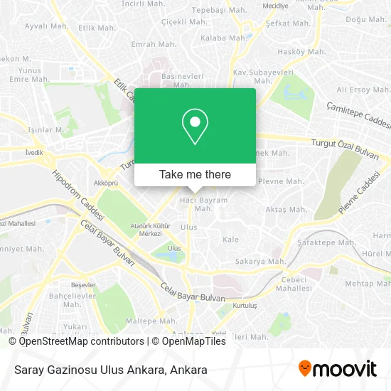Saray Gazinosu Ulus Ankara map