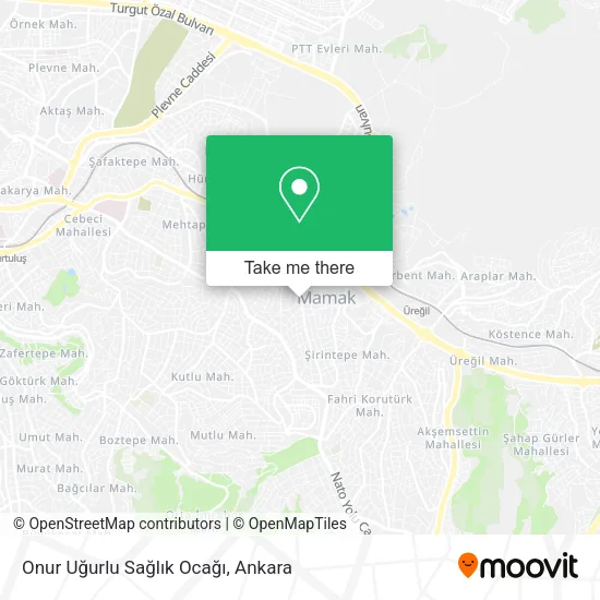 Onur Uğurlu Sağlık Ocağı map