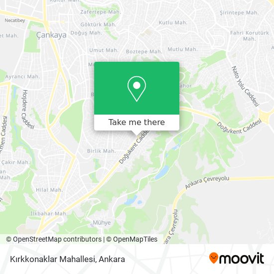 Kırkkonaklar Mahallesi map