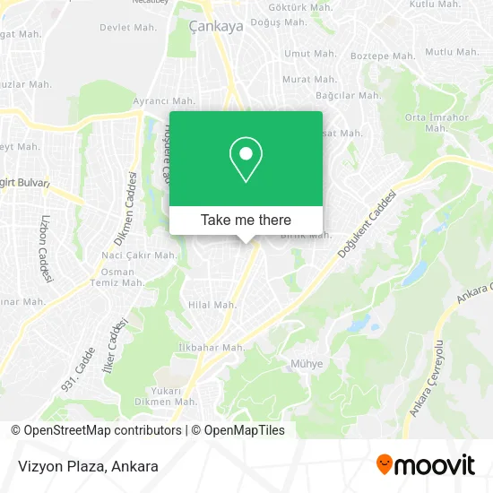 Vizyon Plaza map