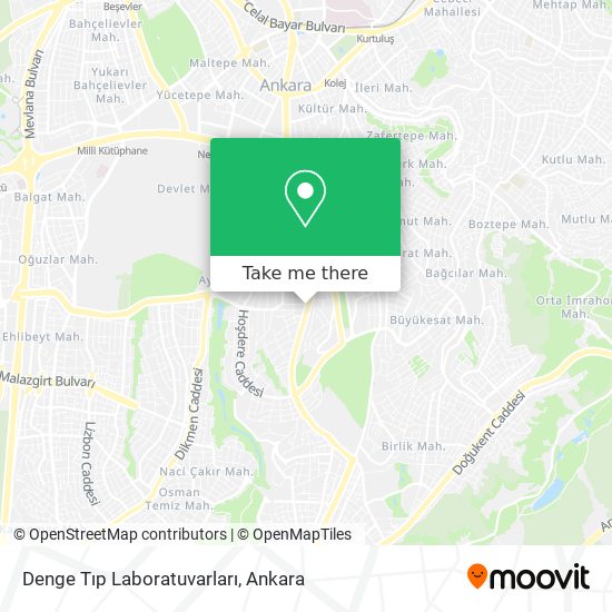 Denge Tıp Laboratuvarları map