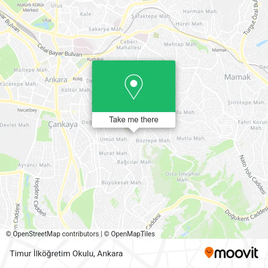 Timur İlköğretim Okulu map