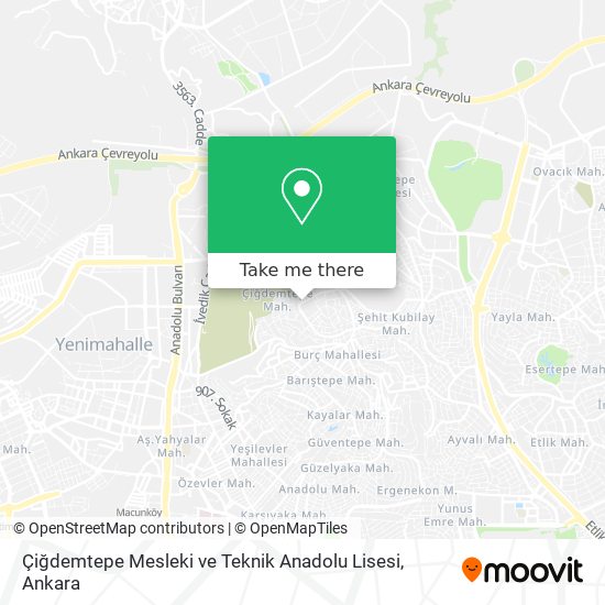 Çiğdemtepe Mesleki ve Teknik Anadolu Lisesi map
