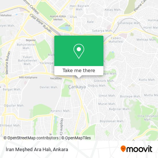İran Meşhed Ara Halı map
