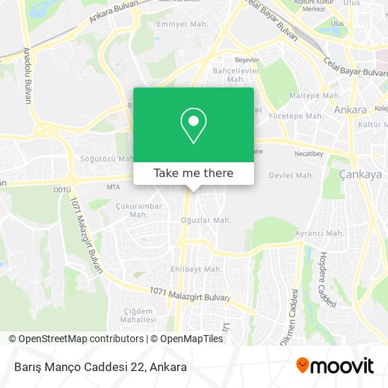 Barış Manço Caddesi 22 map