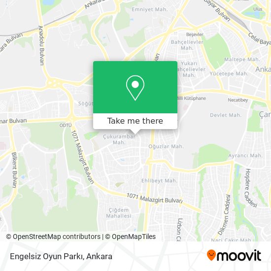 Engelsiz Oyun Parkı map