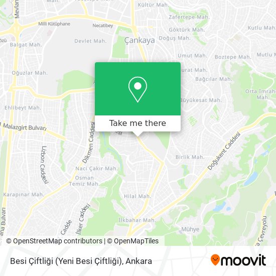Besi Çiftliği (Yeni Besi Çiftliği) map