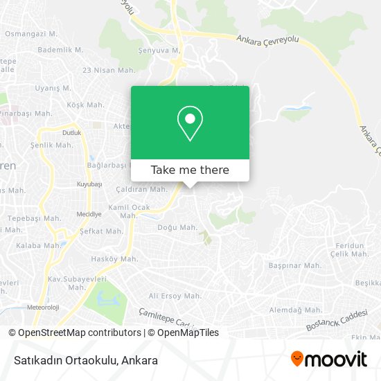 Satıkadın Ortaokulu map