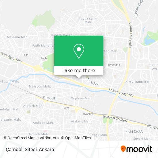 Çamdalı Sitesi map