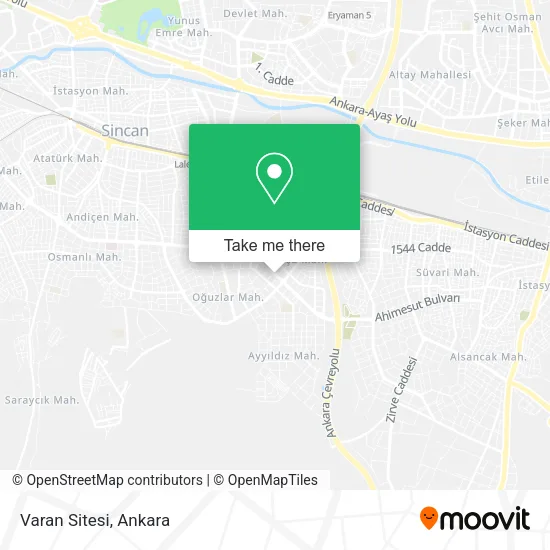 Varan Sitesi map