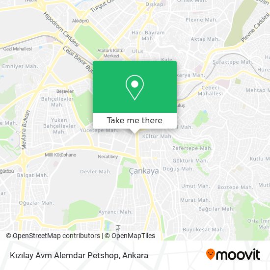 Kızılay Avm Alemdar Petshop map