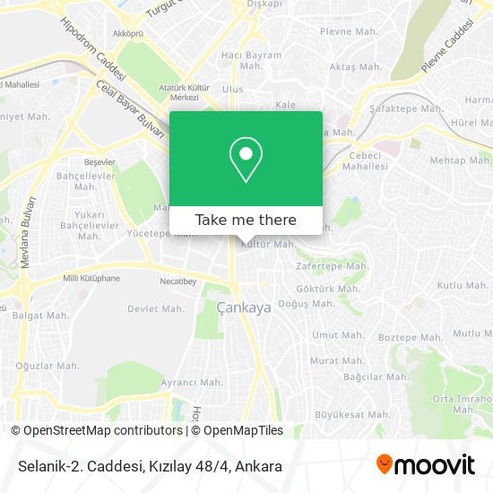 Selanik-2. Caddesi, Kızılay 48 / 4 map