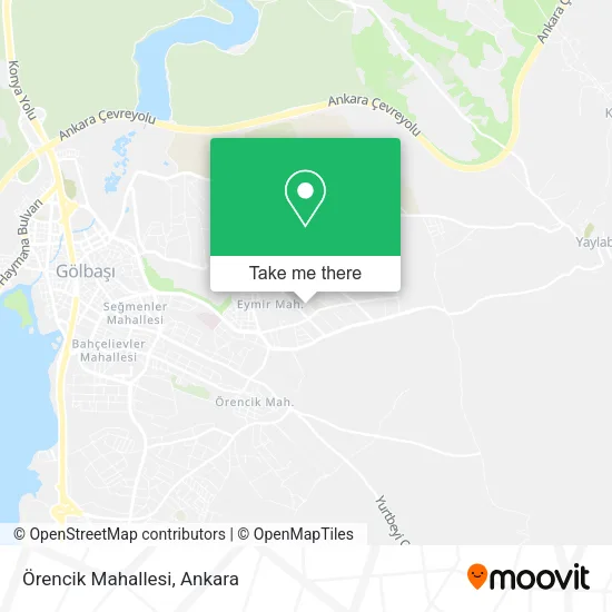 Örencik Mahallesi map