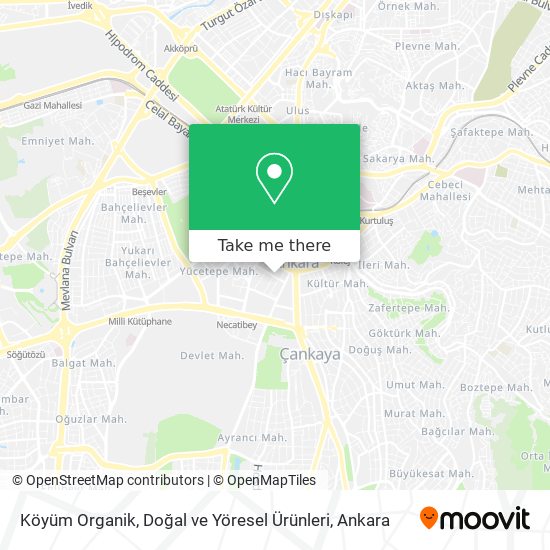 Köyüm Organik, Doğal ve Yöresel Ürünleri map