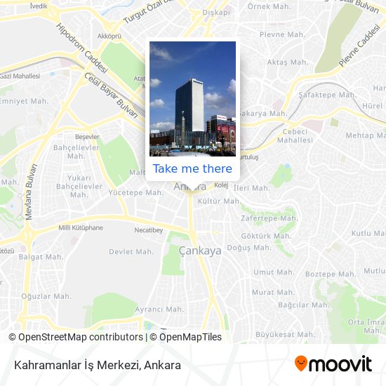 Kahramanlar İş Merkezi map