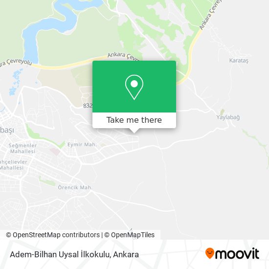 Adem-Bilhan Uysal İlkokulu map