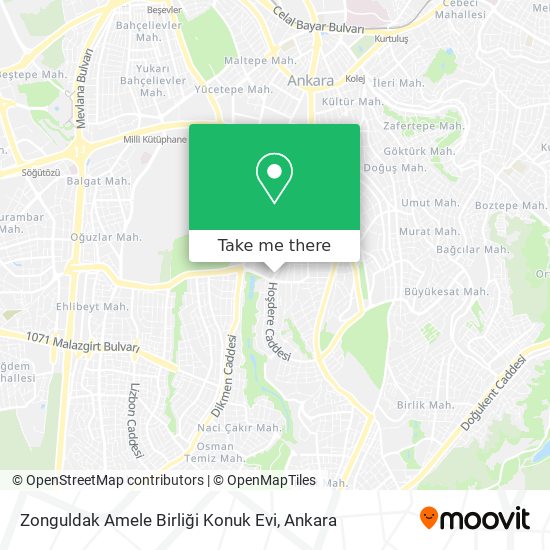 Zonguldak Amele Birliği Konuk Evi map