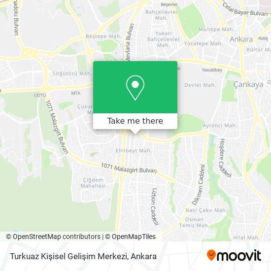 Turkuaz Kişisel Gelişim Merkezi map