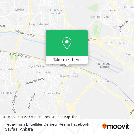 Teday Tüm Engelliler Derneği Resmi Facebook Sayfası map