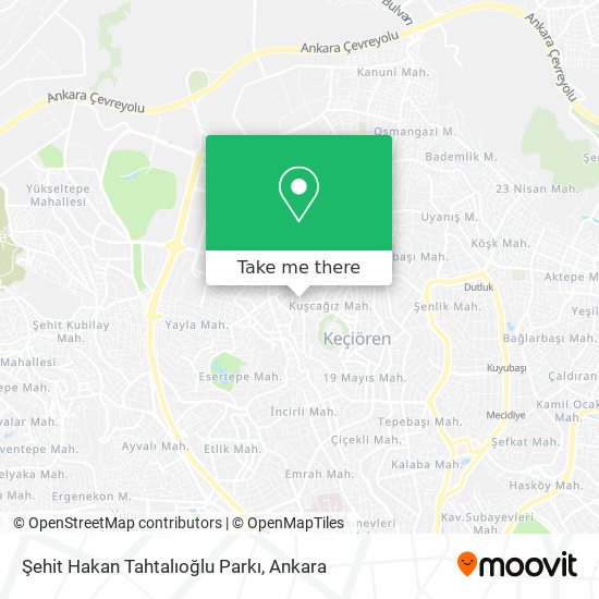 Şehit Hakan Tahtalıoğlu Parkı map