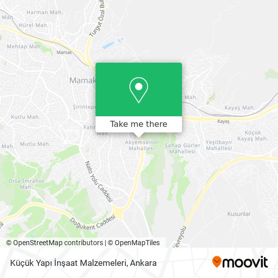 Küçük Yapı İnşaat Malzemeleri map