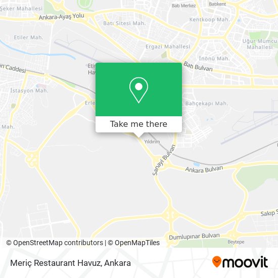 Meriç Restaurant Havuz map