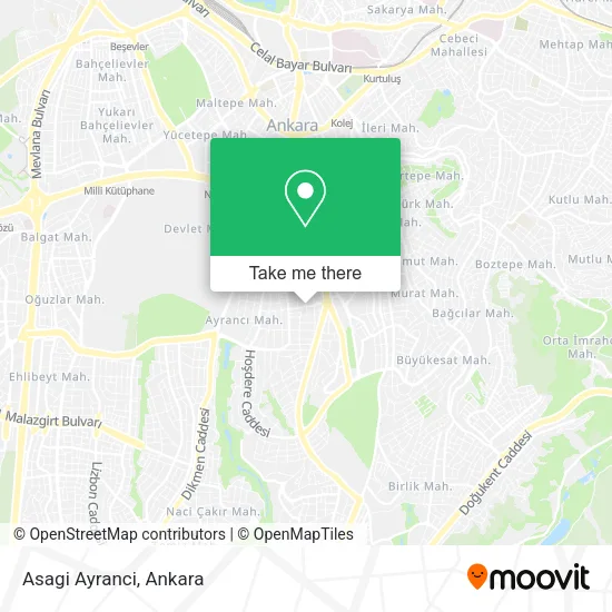 Asagi Ayranci map