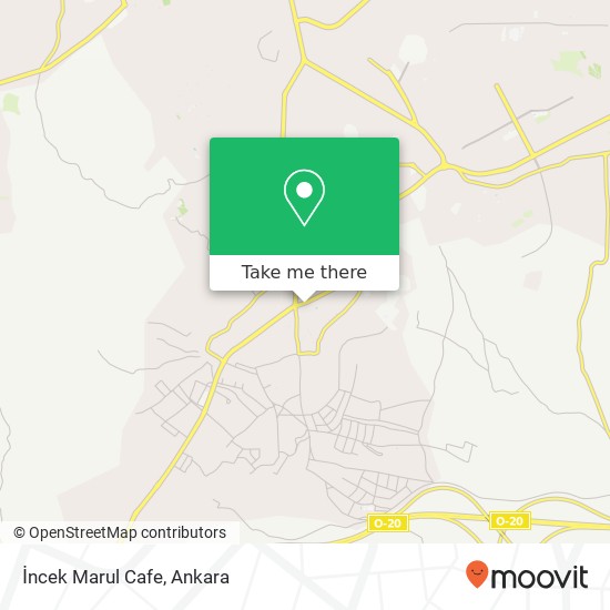 İncek Marul Cafe map