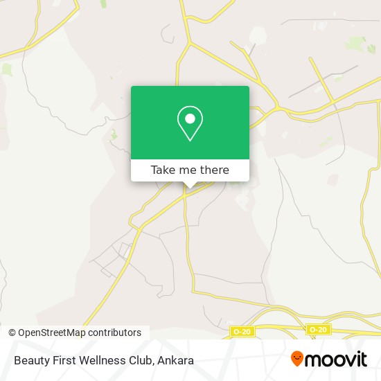 Beauty First Wellness Club map