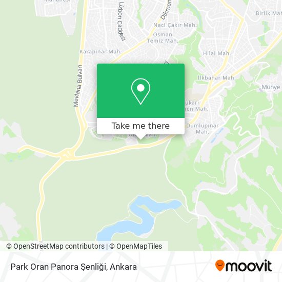 Park Oran Panora Şenliği map