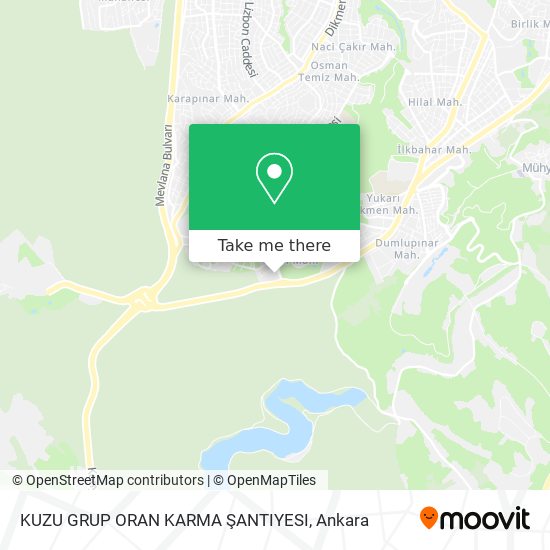 KUZU GRUP ORAN KARMA ŞANTIYESI map