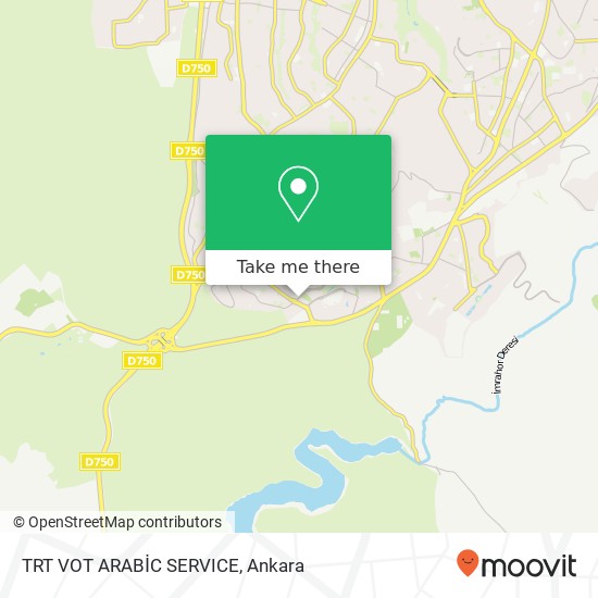 TRT VOT ARABİC SERVICE map