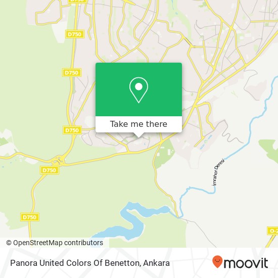 Panora United Colors Of Benetton map