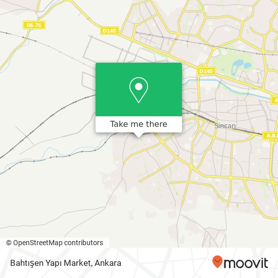 Bahtışen Yapı Market map